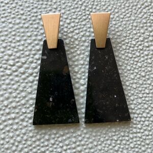 Kendra Scott Black Granite Large Earrings